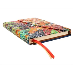 Határidőnapló 2026 Paper Blanks midi heti keményfedeles mágneses Gaudi Sun Mosaics