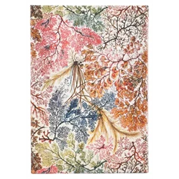 Határidőnapló 2026 Paper Blanks midi heti keményfedeles mágneses William Kilburn Anemone