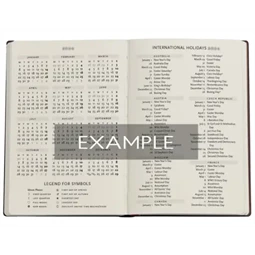 Határidőnapló 2026 Paper Blanks midi heti keményfedeles mágneses William Kilburn Anemone