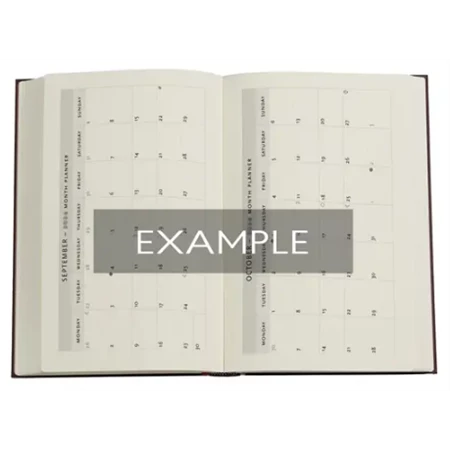Határidőnapló 2026 Paper Blanks mini heti keményfedeles gumis Blue Luxe