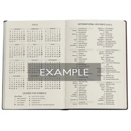 Határidőnapló 2026 Paper Blanks mini heti keményfedeles gumis Blue Luxe