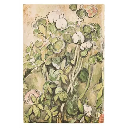 Határidőnapló 2026 Paper Blanks mini heti keményfedeles gumis Cezanne Terracotta Pots and Flowers