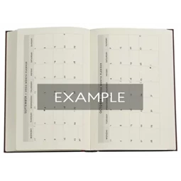 Határidőnapló 2026 Paper Blanks mini heti keményfedeles gumis The Orchard