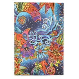 Határidőnapló 2026 Paper Blanks mini heti keményfedeles mágneses Celestial Magic