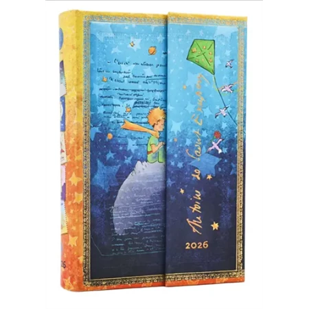 Határidőnapló 2026 Paper Blanks mini napi keményfedeles mágneses Saint-Exupéry The Little Prince