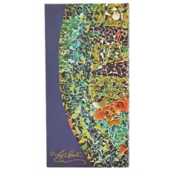 Határidőnapló 2026 Paper Blanks slim heti keményfedeles gumis Gaudi Sun Mosaics