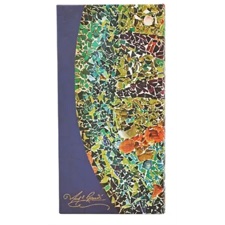 Határidőnapló 2026 Paper Blanks slim heti keményfedeles gumis Gaudi Sun Mosaics