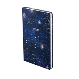 Határidőnapló 2026 heti 13 x 21cm TOPTIMER Rainbow J018 Galaxis