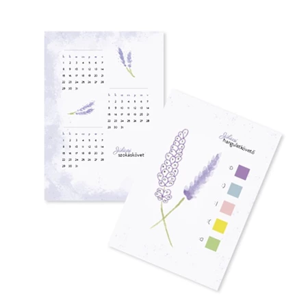 Határidőnapló 2026 heti A/5 Period önismereti zöld