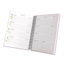 Határidőnapló 2026 heti A/5 Period önismereti zöld