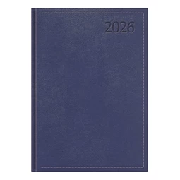 Határidőnapló 2026 heti A/5 TOPTIMER Traditional T015 fehér lapos kék