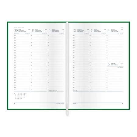 Határidőnapló 2026 heti A/4 TOPTIMER Traditional T010 kék