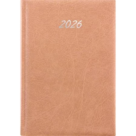 Határidőnapló 2026 heti B/5 DAYLINER Rebel bézs