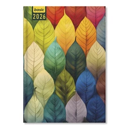 Határidőnapló 2026 heti B/5 Period Basic Leaves