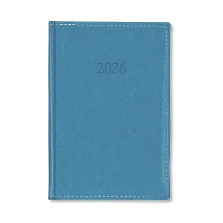 Határidőnapló 2026 heti B/5 Period Border körbevágott türkiz