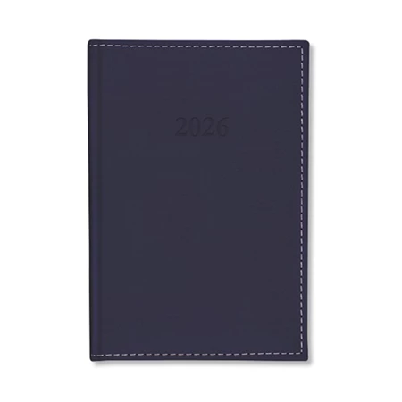 Határidőnapló 2026 heti B/5 Period Chamois körbevarrott kék