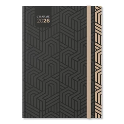 Határidőnapló 2026 heti B/5 Period Charme Dark