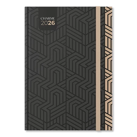 Határidőnapló 2026 heti B/5 Period Charme Dark