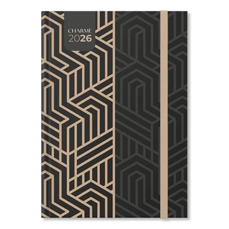 Határidőnapló 2026 heti B/5 Period Charme Gold