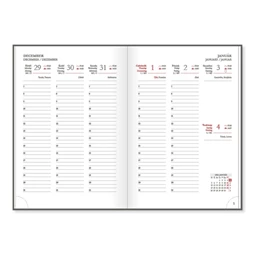 Határidőnapló 2026 heti B/5  Period DELUXE Bloom