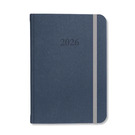 Határidőnapló 2026 heti B/5 Period Velour gumis kék