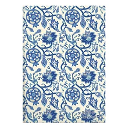Határidőnapló 2026 heti B/6 LIZZY keménytáblás Blue pattern