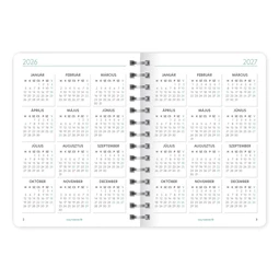 Határidőnapló 2026 heti B/6 LIZZY spirálozott gumis Tiny dancer lovely ballerina