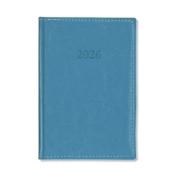 Határidőnapló 2026 heti B/6 Period Border körbevarrott türkiz