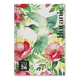 Határidőnapló 2026 heti B/6 Period Botanic White