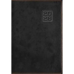 Határidőnapló 2026 heti B/6, heti, DAYLINER Square fekete