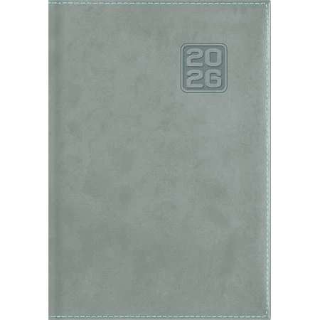 Határidőnapló 2026 heti B/6, heti, DAYLINER Square szürkéskék