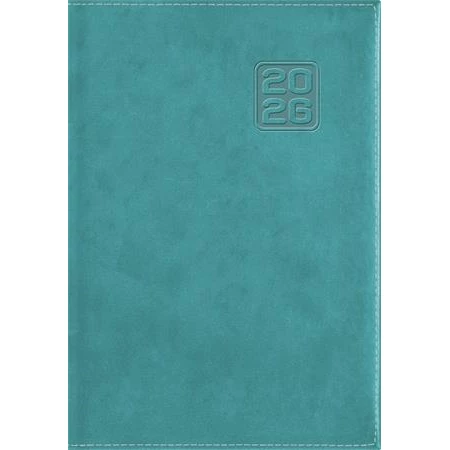 Határidőnapló 2026 heti B/6, heti, DAYLINER Square türkiz