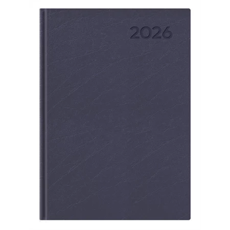 Határidőnapló 2026 heti B/5 TOPTIMER Economy E011 fehér lapos kék