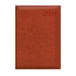 Határidőnapló 2026 heti B/5 TOPTIMER Image I011 vörösesbarna