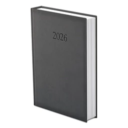 Határidőnapló 2026 napi A/4 TOPTIMER Wide W024 fehér lapos fekete