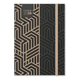 Határidőnapló 2026 napi A/5 Period Charme Gold