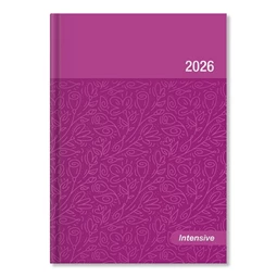 Határidőnapló 2026 napi A/5 Period Intensive pink lakk papír