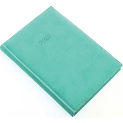 Határidőnapló 2026 napi A/5 REAL Bolero türkiz