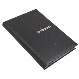 Határidőnapló 2026 napi A/5 REAL Carbon acél