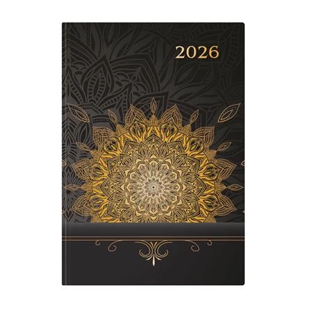 Határidőnapló 2026 napi A/5 TOPTIMER Joy J021 mandala