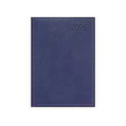 Határidőnapló 2026 napi A/5 TOPTIMER Traditional T021 kék