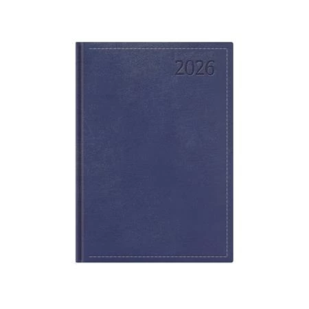 Határidőnapló 2026 napi A/5 TOPTIMER Traditional T021 kék
