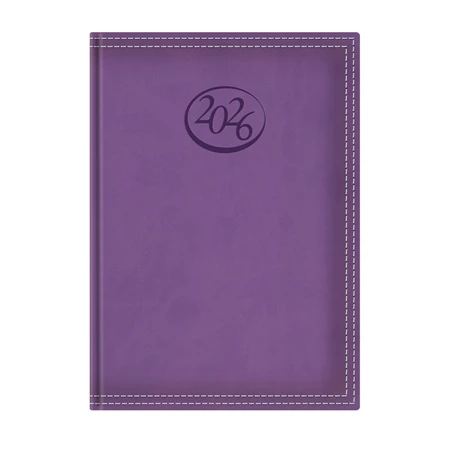 Határidőnapló 2026 napi A/5 TOPTIMER Ace A021 lila