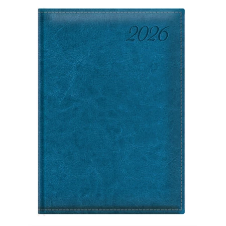 Határidőnapló 2026 napi A/5 TOPTIMER Image I021 kék