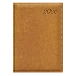 Határidőnapló 2026 napi A/5 TOPTIMER Image I021 mustár