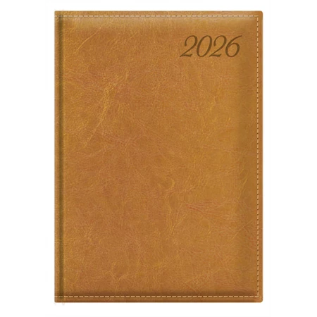 Határidőnapló 2026 napi A/5 TOPTIMER Image I021 mustár