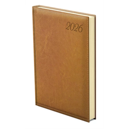 Határidőnapló 2026 napi A/5 TOPTIMER Image I021 mustár