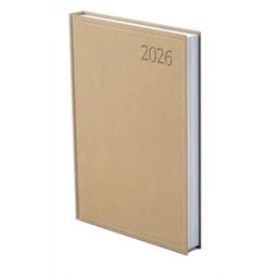 Határidőnapló 2026 napi A/5 TOPTIMER Traditional T021 bézs