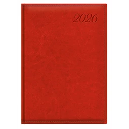 Határidőnapló 2026 napi B/5 TOPTIMER Image I020 piros