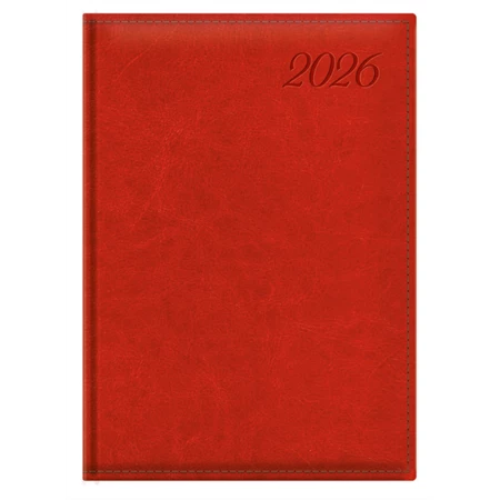 Határidőnapló 2026 napi B/5 TOPTIMER Image I020 piros